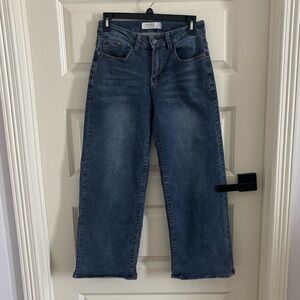 Wide Leg Women’s Jeans - Medium Blue Wash